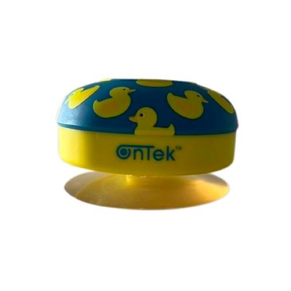 Ontek Water-Resistant Bluetooth Shower Speaker With Mic and Controls - Picture 3 of 4